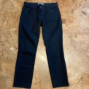 J. Brand‎ black Scarlett seven eights style skinny stretch jean pants